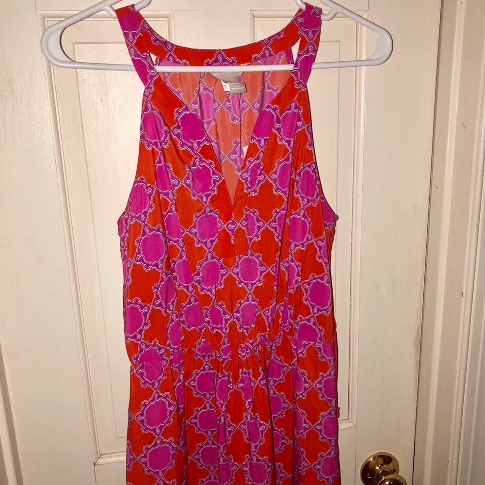 Banana Republic silky Maxi dress